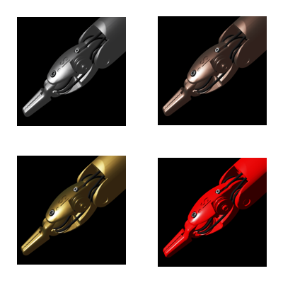Physically based materials.