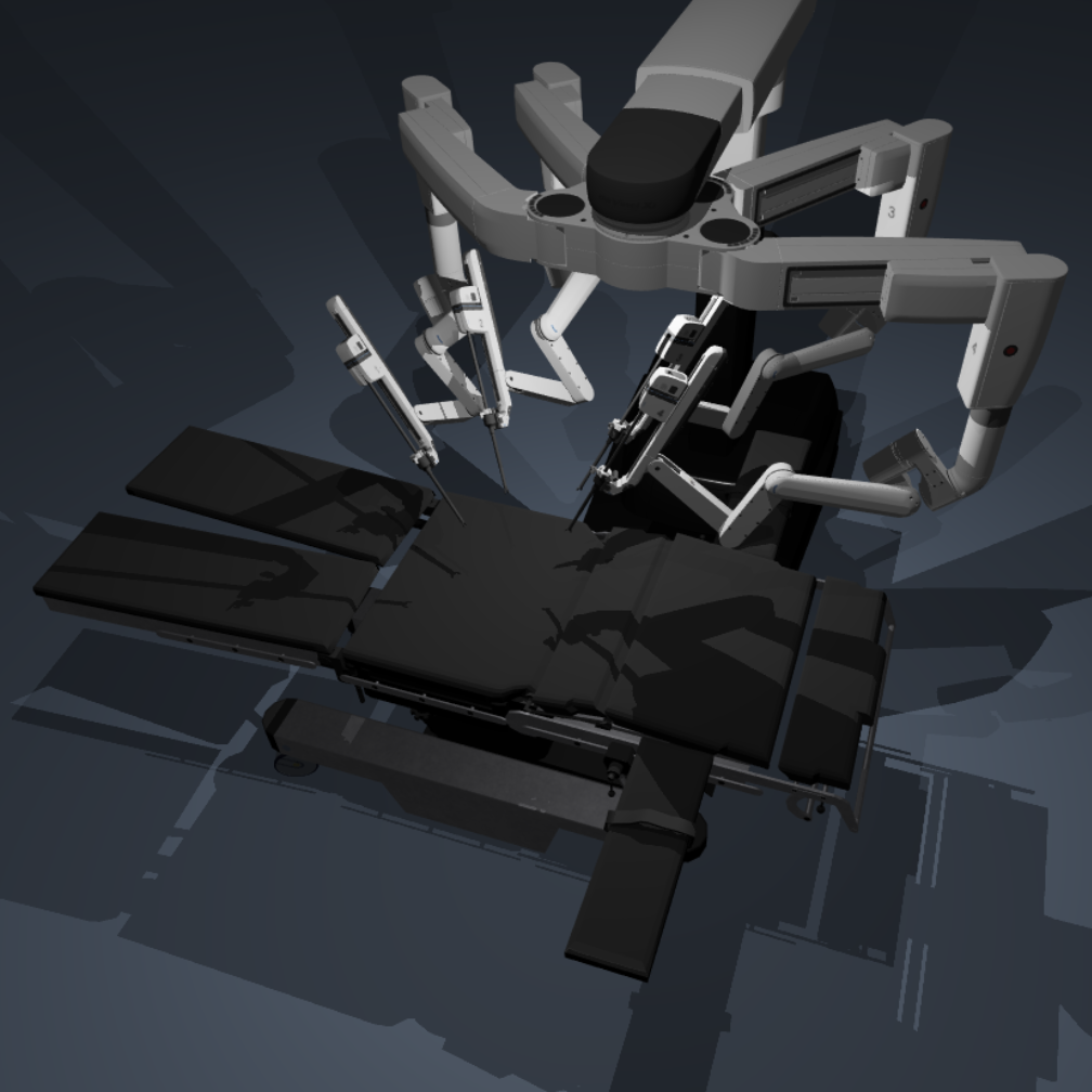 Ray-traced shadows.